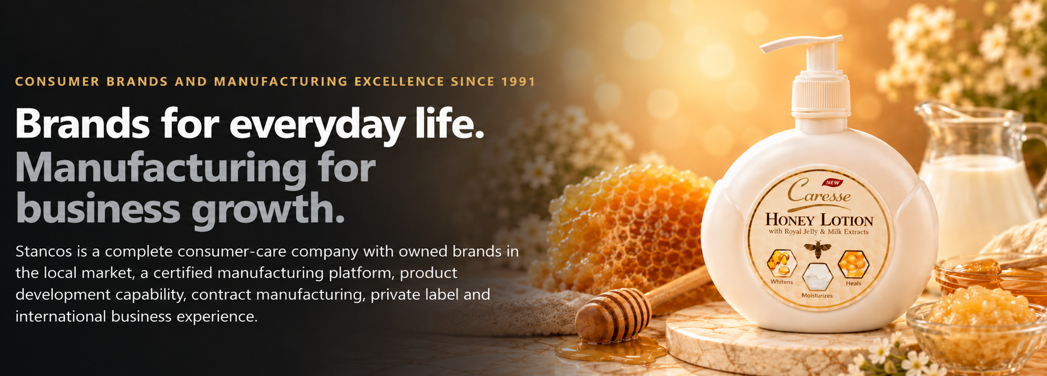 Consumer brands and manufacturing excellence since 1991 - Brands for everyday life. Manufacturing for business growth.